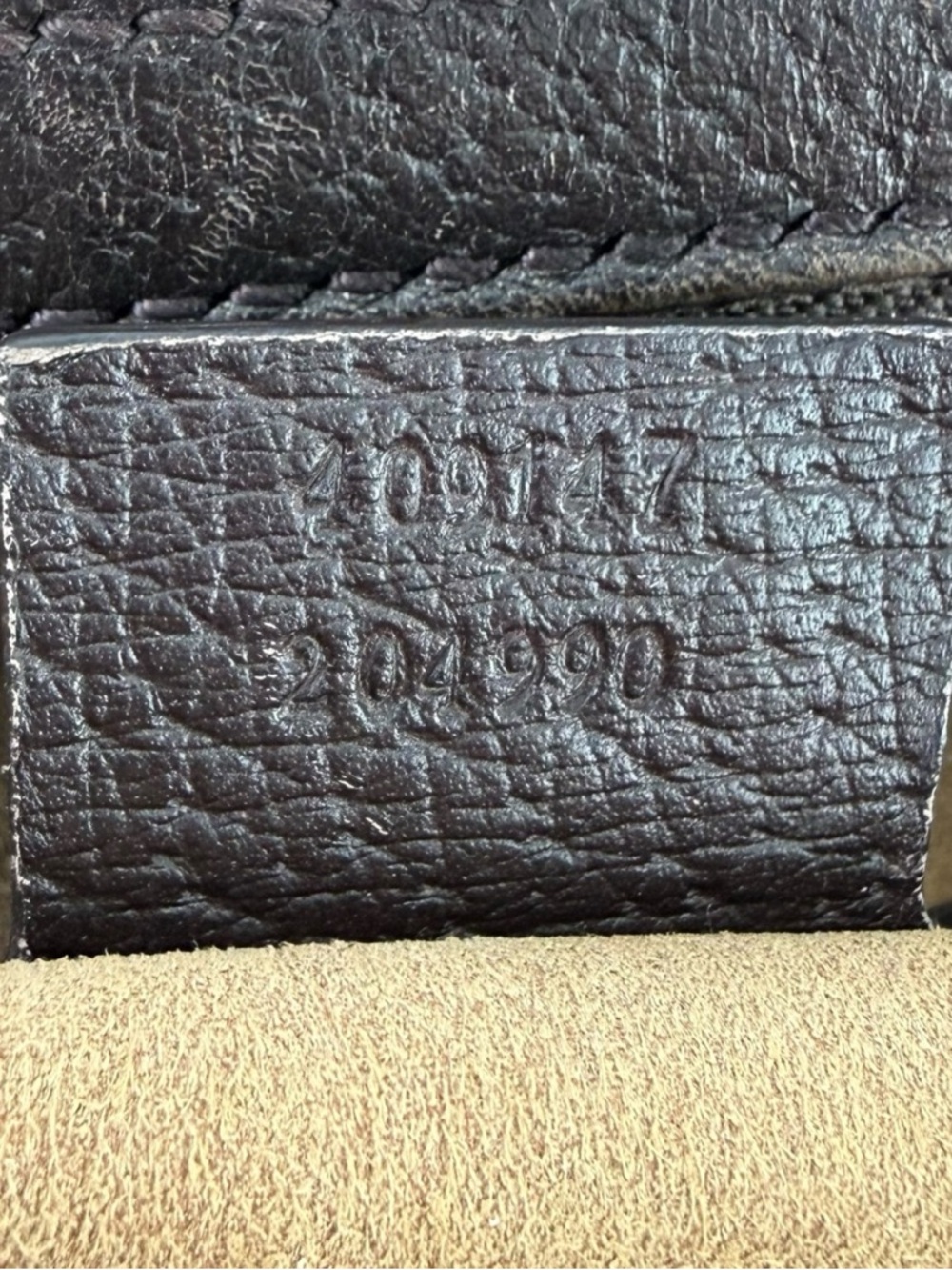 Gucci Calfskin Leather Medium Web Stripe Satchel Bag - Picture 8 of 13